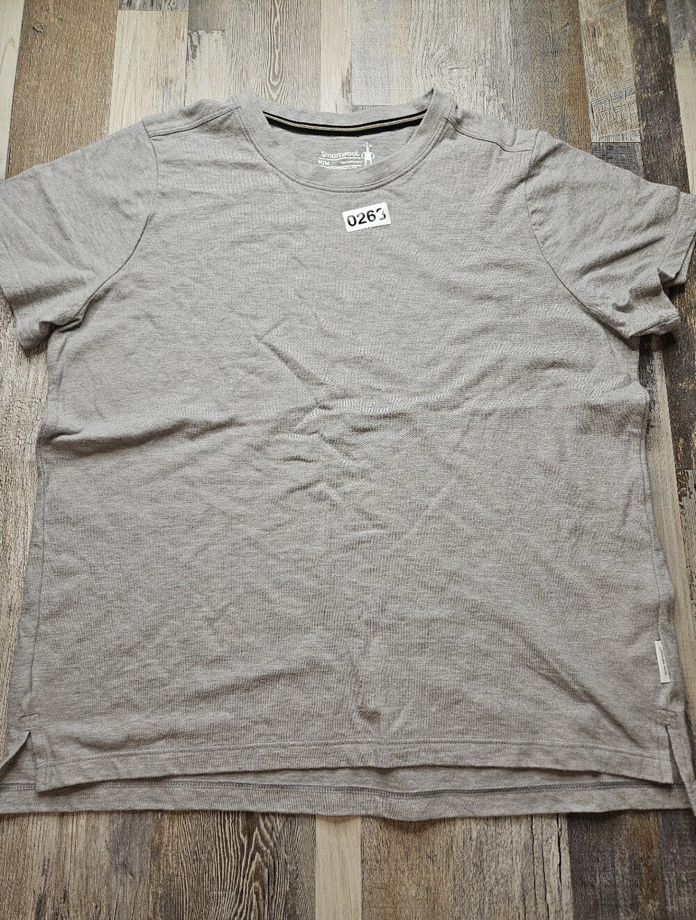 SmartWool Perfect Crew Tshirt Women's Medium Gray - Picture 4 of 11